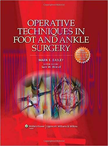 [PDF]Operative Techniques in Foot and Ankle Surgery+CHM版