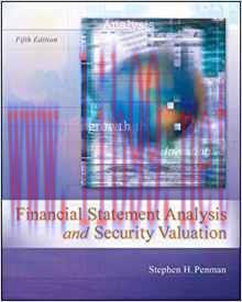 [PDF]Financial Statement Analysis and Security Valuation, 5th Edition [Stephen Penman]