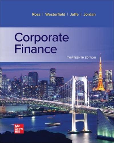 Corporate Finance 13th Edition-by Stephen A. Ross