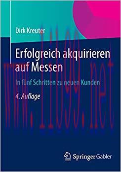 (PDF)Erfolgreich akquirieren auf Messen: In f&uuml;nf Schritten zu neuen Kunden (German Edition) 4th...