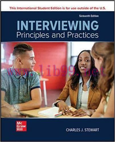 [PDF]ISE EBook Interviewing Principles and Practices 16E