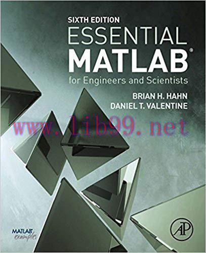 Essential MATLAB for Engineers and Scientists 6th Edition,