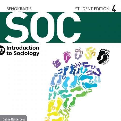 SOC 4 4th Edition(New, Engaging by Nijole V Benokraitis