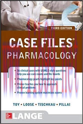 [PDF]Case Files Pharmacology, 3rd Edition