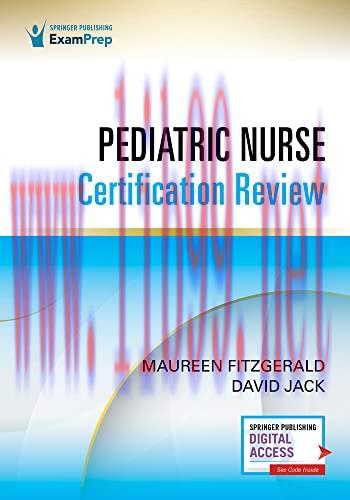 [AME]Pediatric Nurse Certification Review 1st Edition &ndash; Pediatric Nursing Review (PED- BC&trade;) (Or...