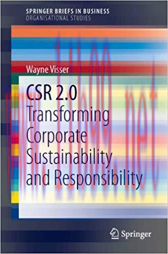 (PDF)CSR 2.0: Transforming Corporate Sustainability and Responsibility (SpringerBriefs in Busin...