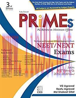 [AME]PRIMES (PG Review in Minimum efforts) Volume I-Basic Sciences (2015-2020) (Original PDF)