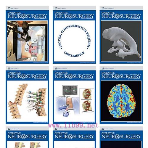 [AME]Operative Neurosurgery 2022 Full Archives (True PDF)
