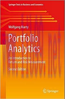 (PDF)Portfolio Analytics: An Introduction to Return and Risk Measurement (Springer Texts in Bus...