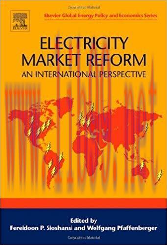 (PDF)Electricity Market Reform: An International Perspective (ISSN) 1st Edition