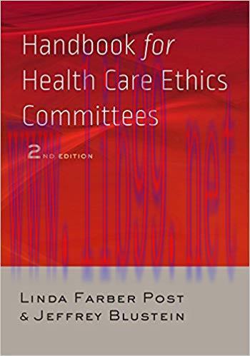 (PDF)Handbook for Health Care Ethics Committees second edition Edition