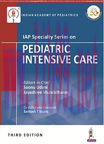 [AME]IAP Specialty Series on Pediatric Intensive Care, 3rd edition (Converted PDF)