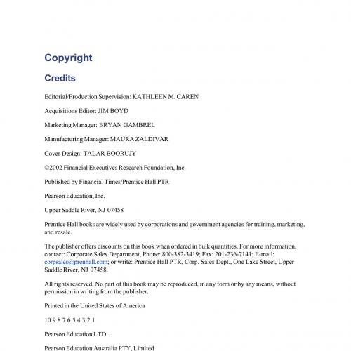 Making Enterprise Risk Management Pay Off How Leading Companies Implement Risk Management