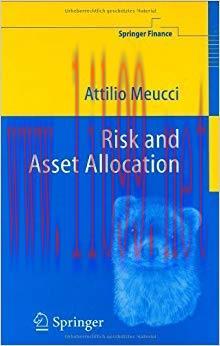 (PDF)Risk and Asset Allocation (Springer Finance) 1st Edition
