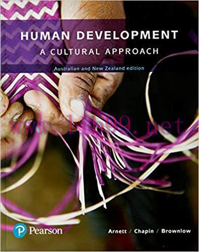 [PDF]Human Development A Cultural Approach, Australian and New Zealand edition