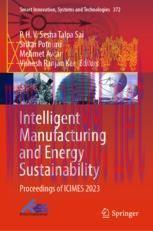 [PDF]Intelligent Manufacturing and Energy Sustainability: Proceedings of ICIMES 2023