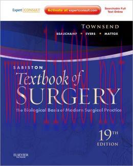[AME]Sabiston Textbook of Surgery: The Biological Basis of Modern Surgical Practice, 19th Editi...