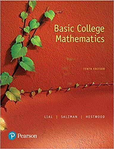 (Solution Manual)Basic College Mathematics, 10th Edition by Margaret L. Lial.zip