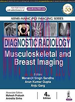 [AME]Diagnostic Radiology: Musculoskeletal and Breast Imaging, 4th ed (ePub+azw3+Converted PDF)
