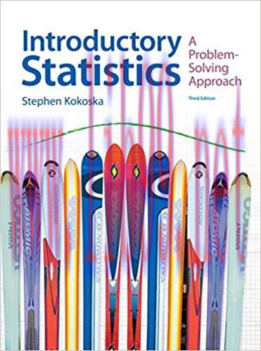 (PDF)Introductory Statistics: A Problem-Solving Approach 3rd Edition, Kindle Edition