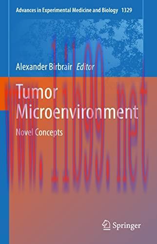 [AME]Tumor Microenvironment: Novel Concepts (Advances in Experimental Medicine and Biology, 132...