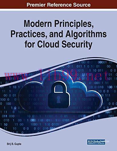 [FOX-Ebook]Modern Principles, Practices, and Algorithms for Cloud Security
