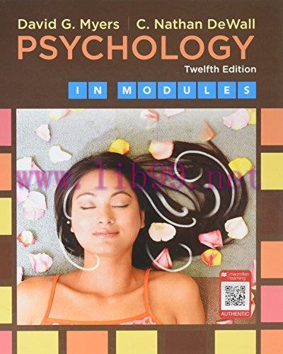 [AME]Psychology in Modules, Twelfth Edition (Original PDF)