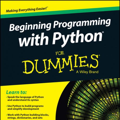 Beginning Programming with Python For Dummies