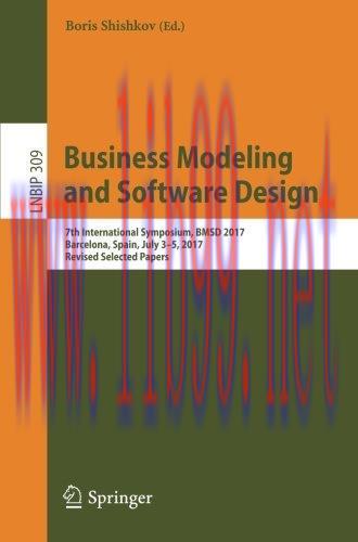 [FOX-Ebook]Business Modeling and Software Design: 7th International Symposium
