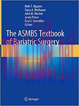 (PDF)The ASMBS Textbook of Bariatric Surgery 2nd Edition