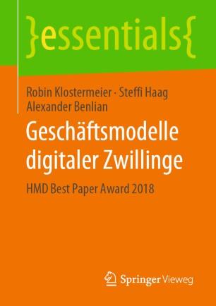 Gesch&auml;ftsmodelle digitaler Zwillinge