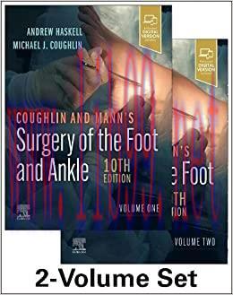 [AME]Coughlin and Mann&rsquo;s Surgery of the Foot and Ankle, 2-Volume Set, 10th edition (ePub+Conver...