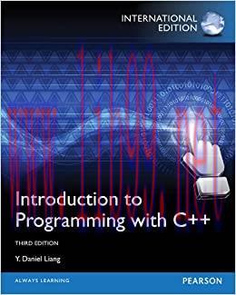 (PDF)Introduction to Programming with C++,International Edition
