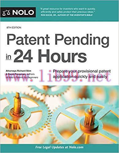 Patent Pending in 24 Hours 8th Edition,