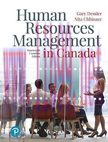 [PDF]Human Resources Management in Canada 14th Canadian Edition [Gary Dessler]