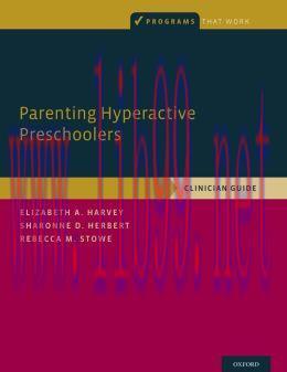 [AME]Parenting Hyperactive Preschoolers: Clinician Guide