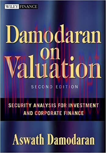 Damodaran on Valuation: Security Analysis for Investment and Corporate Finance (Wiley Finance B...