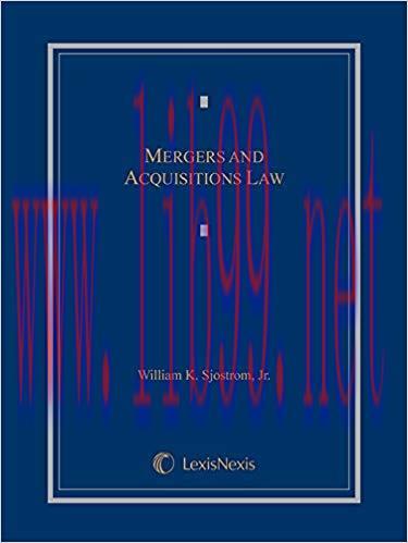 Mergers and Acquisitions Law