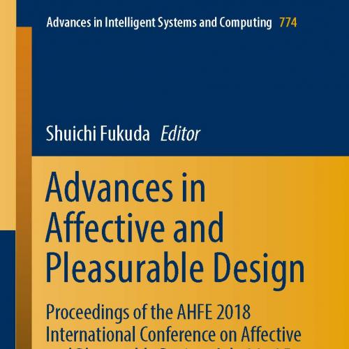 Advances in Affective and Pleasurable Design
