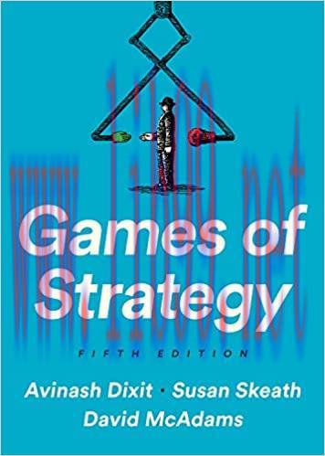 (PDF)Games of Strategy (Fifth Edition)
