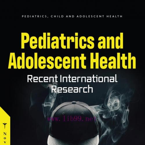 [AME]Pediatrics and Adolescent Health: Recent International Research (Original PDF)