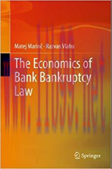 (PDF)The Economics of Bank Bankruptcy Law 2012 Edition