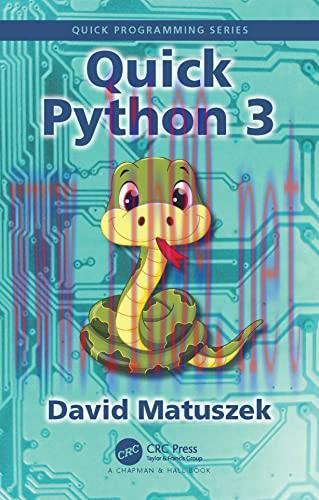 [FOX-Ebook]Quick Python 3 (Quick Programming)