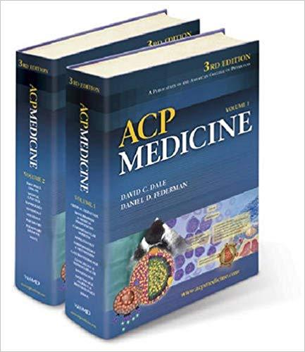 ACP Medicine, 2 Volume Set, 4th Edition