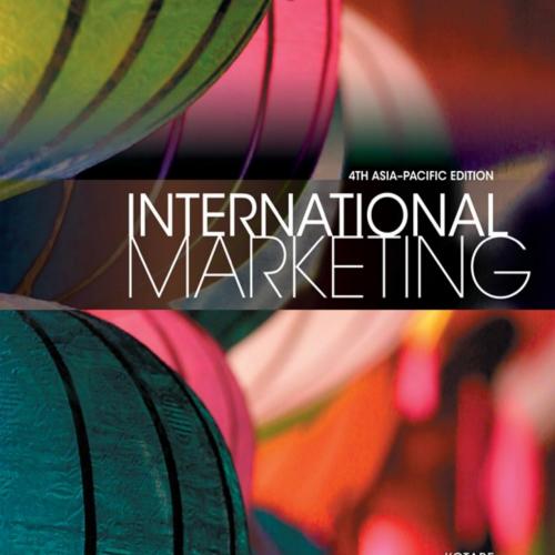 International Marketing, 4th Asia-Pacific Edition-Unknown