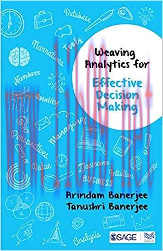 (PDF)Weaving Analytics for Effective Decision Making 1st Edition
