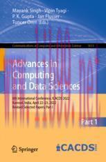 [PDF]Advances in Computing and Data Sciences: 6th International Conference, ICACDS 2022, Kurnoo...