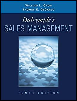 (PDF)Dalrymple&rsquo;s Sales Management Concepts and Cases