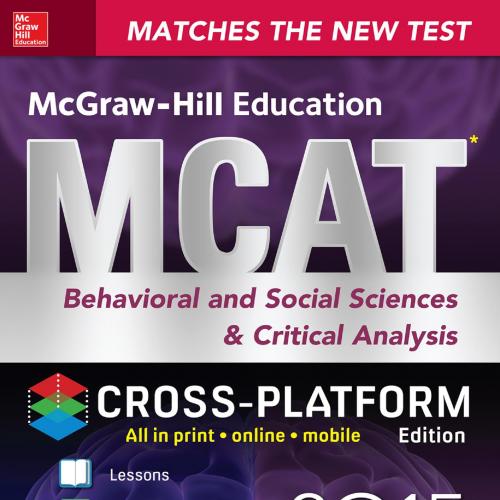 MCAT_ Behavioral and Social Sciences & Critical Analysis - George J. Hademenos