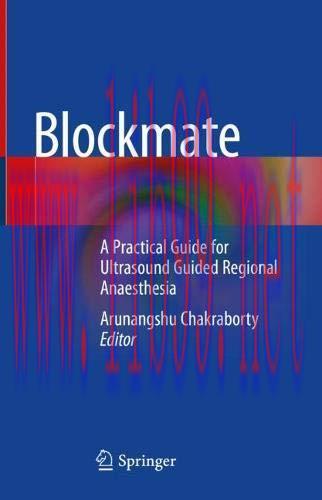 [AME]Blockmate: A Practical Guide for Ultrasound Guided Regional Anaesthesia (Original PDF)
